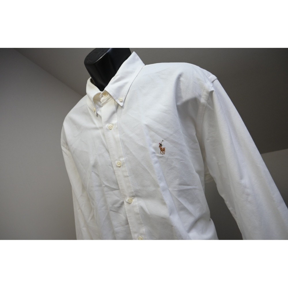Polo Ralph Lauren Dress Shirt Mens XXL White Classic Fit Oxford Excellent